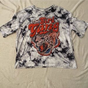 Graphic Tie-Dye T-Shirt